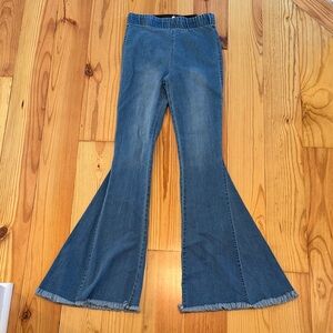 Newbury Kustom Blue Flare Jeans